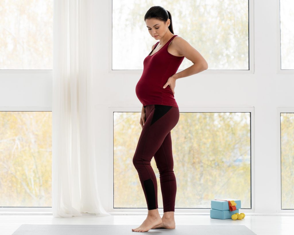 Back Pain After Pregnancy treatment with physiotherapy exercises for postpartum recovery