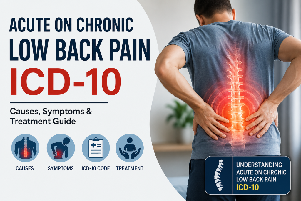 Acute on Chronic Low Back Pain ICD-10 Code – Causes, Symptoms and Treatment
