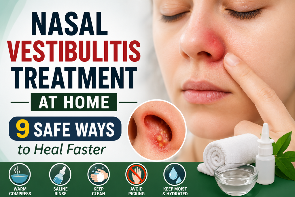 Nasal Vestibulitis Treatment at Home – 9 Safe Ways to Heal Faster