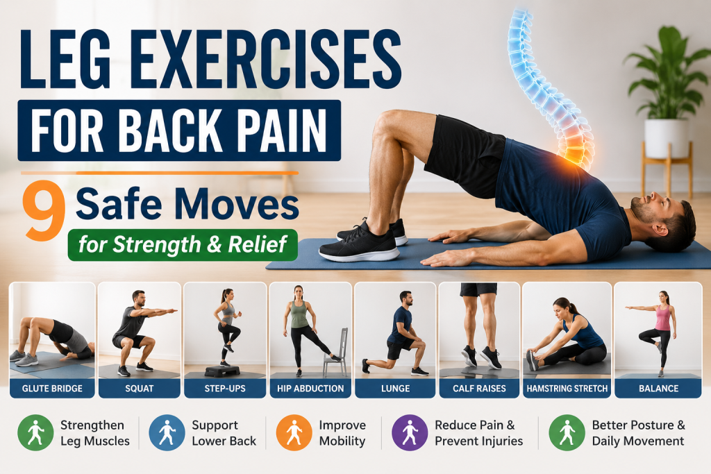 Leg exercises for back pain