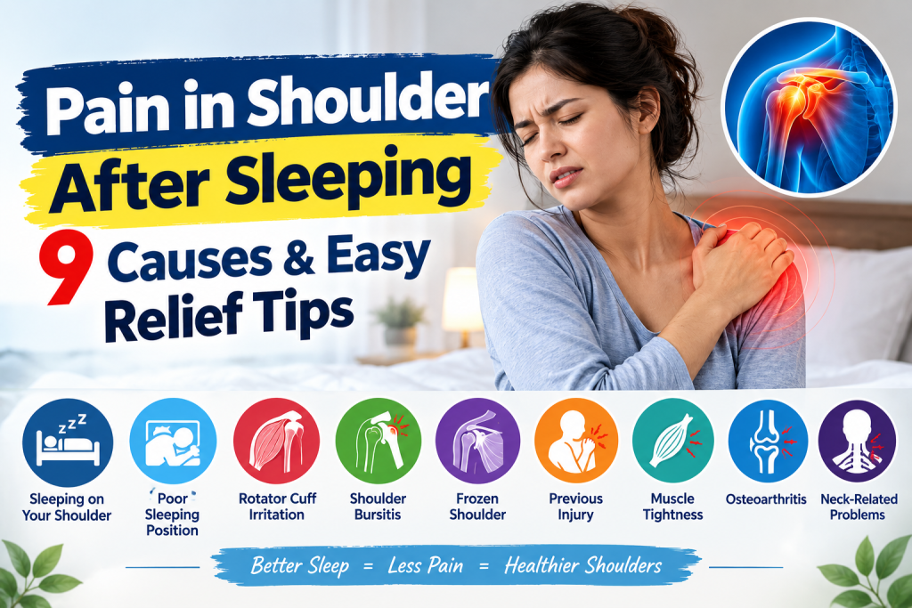 Pain in Shoulder After Sleeping and Common Causes