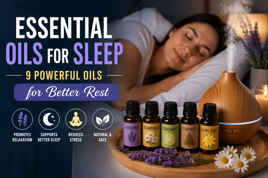 Essential oils for sleep: 9 powerful oils for better rest