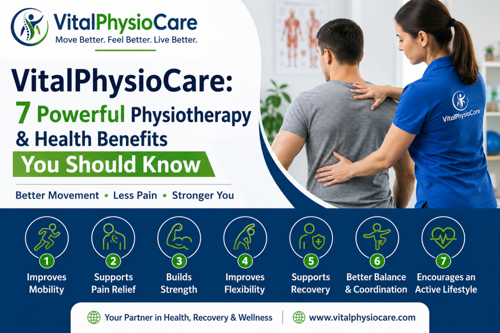 VitalPhysioCare 7 powerful physiotherapy and health benefits