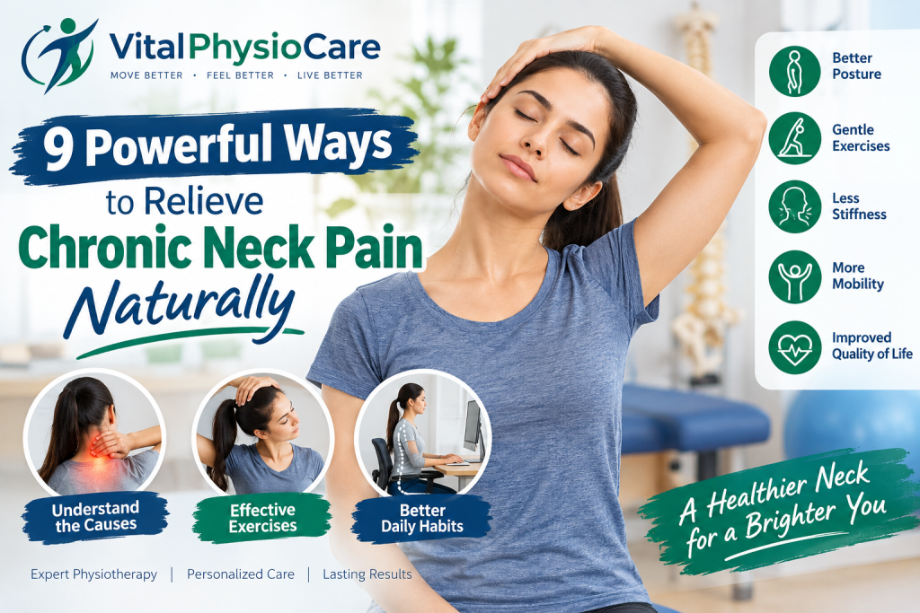 Chronic neck pain relief exercises and physiotherapy