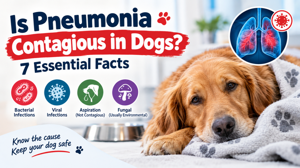 Is pneumonia contagious in dogs