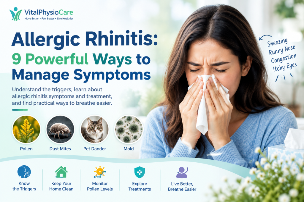 Allergic rhinitis symptoms and treatment – 9 ways to manage nasal allergies