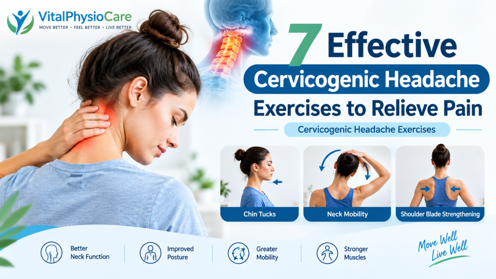 7 cervicogenic headache exercises for neck mobility and pain relief